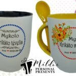 Puodeliai "Krikšto tėvelis/mamytė"