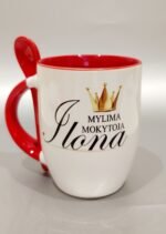 Puodelis "Mylima mokytoja (su vardu)" - Image 2