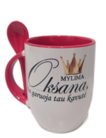 Puodelis “Garuoja mylima kavytė/kavutė” - Image 2