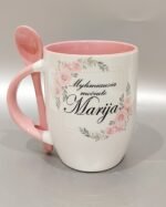 Puodelis "Mylimiausia močiutė (su vardu)"