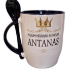 Puodelis "Mylimiausias senelis (su vardu)"