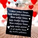 Pagalvėlė "Myliu Tave"