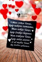 Pagalvėlė "Myliu Tave"