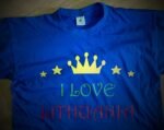 Marškinėliai "I love Lithuania"