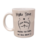 Puodelis milžinas "Myliu Tave"