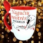 Puodelis "Nagučių meistrės puodelis"