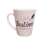 Latte puodelis "Nagučių meistrė (su vardu)"