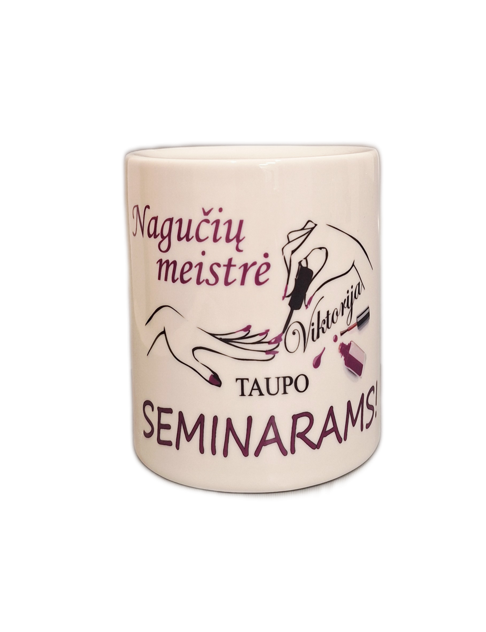 naguciumeistretaup-3.png Taupyklė "Nagučių meistrės taupyklė (su vardu)1" - Image 1