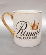 Porcelianinis puodelis "Namų karalienė (su vardu)" - Image 4