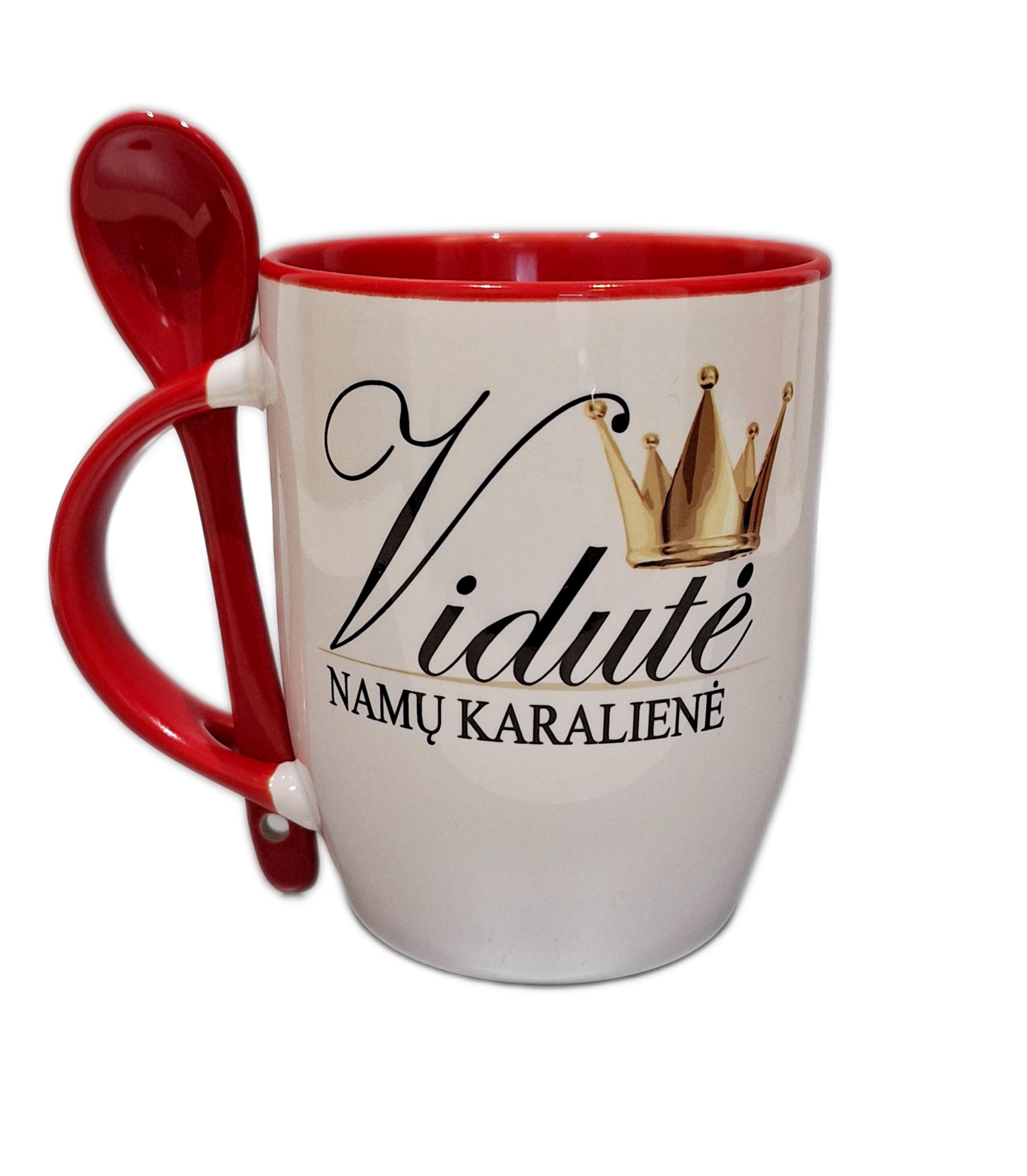 namukaralienepuod.png Puodelis "Namų karalienė (su vardu)" - Image 1