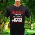 Marškinėliai "Neknarkiu (fūra)"