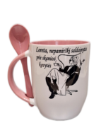 Puodelis "Saldainis prie kavos (su vardu)"