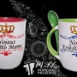 Puodeliai "Krikšto mama/tėtis"