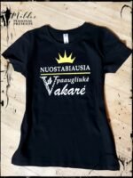 Marškinėliai "Nuostabiausia paaugliukė"