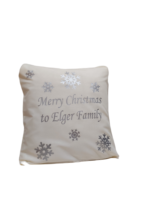Pagalvėlė "Merry Christmas (anglų k.)"