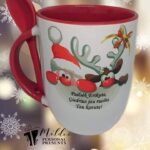 Puodelis "Pailsėk, vardinis (Kalėdinis)"