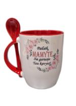 Puodelis "Pailsėk, mamyte"