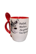 Puodelis "Pailsėk, močiute"