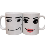 Puodeliai "Su veidais (Roblox)"