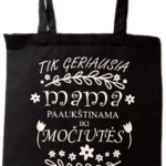 Pirkinių krepšys "Mamos paaukštinimas"