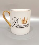 Porcelianinis puodelis "Vardinis (su karūna)" - Image 4