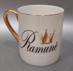 Porcelianinis puodelis "Vardinis (su karūna)" - Image 15