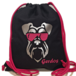 Sportinis krepšys “Šnauceris (su vardu)”