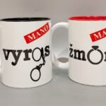 Puodeliai "Mano vyras/žmona"