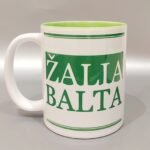 Puodelis "Žalia balta"