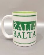 Puodelis "Žalia balta"