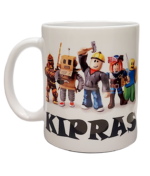 Puodelis "Vardinis (Roblox)"