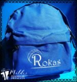 Vaikiška kuprinė "Krepšinis (su vardu)" - Image 2