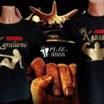 Marškinėliai "Karalius/Karalienė (Su vardais/pavardėmis)"