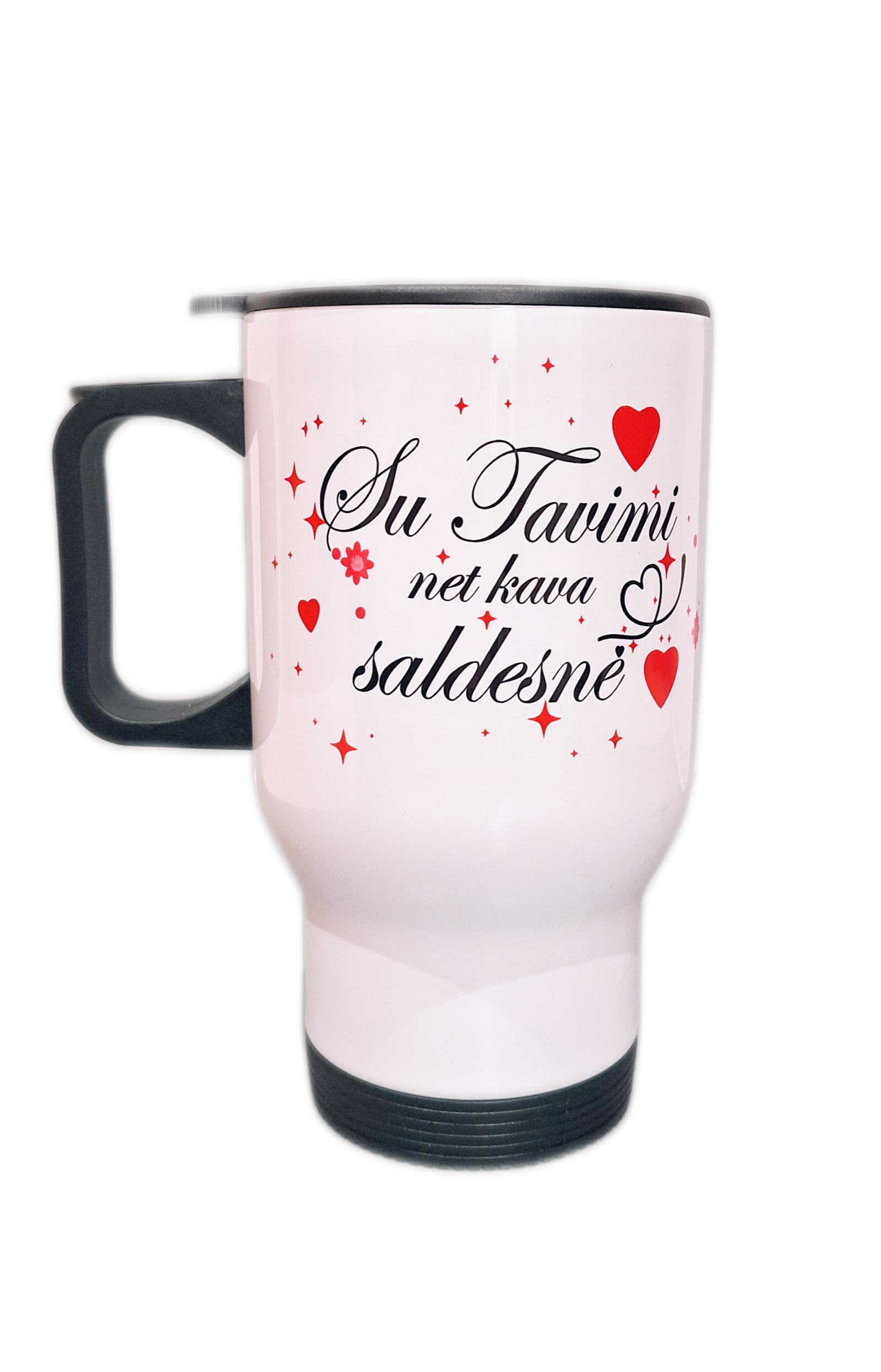 saldesnekavakelion.png Kelioninis puodelis “Su Tavimi kava saldesnė” - Image 1
