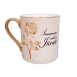 Porcelianinis puodelis "Šauniausia/s vadovė/as"