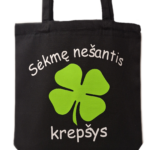 Pirkinių krepšys "Sėkmę nešantis"