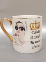 Porcelianinis puodelis "Tobula sesute" - Image 2