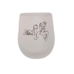 Taurė "Vardinė (su siluetu)"