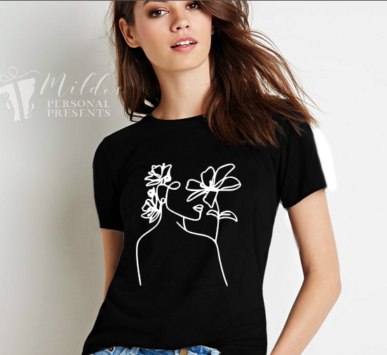 siluetdzemp.png Marškinėliai "Siluetas" - Image 1