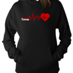 Džemperis "Širdyje (su vardu)"