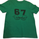 Vaikiški marškinėliai "Six seven (anglų k.)"