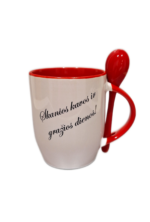 Puodelis "Skanios kavos ir gražios dienos"