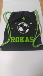 Sportinis krepšys "Futbolas (su vardu)" - Image 2