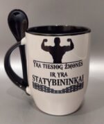 Puodelis "Statybininkas"
