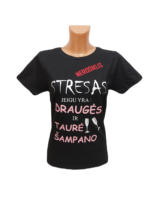 Marškinėliai "Stresas - ne rodiklis"