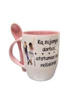 Puodelis "Ką sujungė darbas"