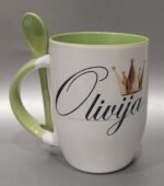 Puodelis "Vardinis (su auksine karūna)" - Image 4