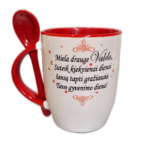 Puodelis "Suteik dienai šansą (su vardu)"