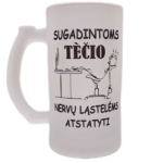 Alaus bokalas "Tėčio nervų ląstelėms"