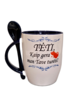 Puodelis "Tėti, kaip gera Tave turėti"